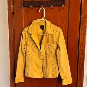 Liverpool Yellow Denim Jacket